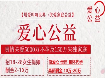 高淳捐卵助孕生子 爱心志愿者招募